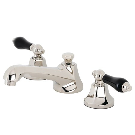 Kingston Brass KS4466PKL Duchess Widespread Bathroom Faucet W/ Brass Pop-Up, Nickel KS4466PKL